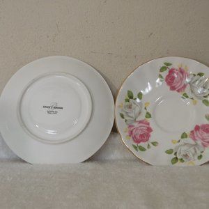 VINTAGE: 2pc Rosewill Fine China Saucer Set - Japan -